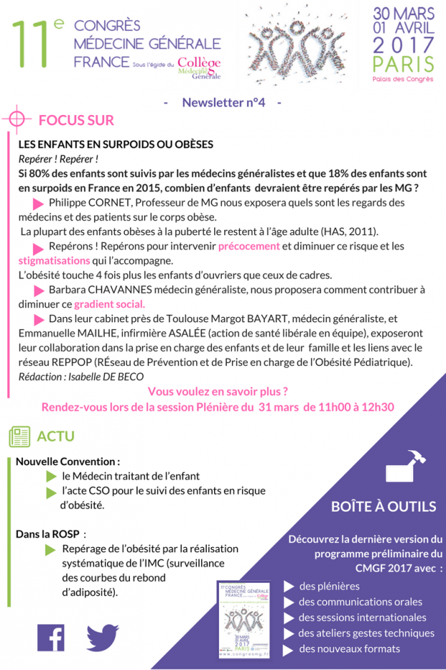 Les enfants en surpoids ou obèses