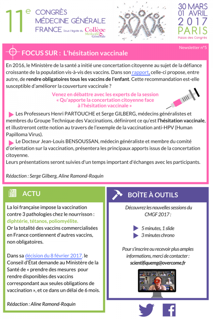 FOCUS SUR : L'hésitation vaccinale