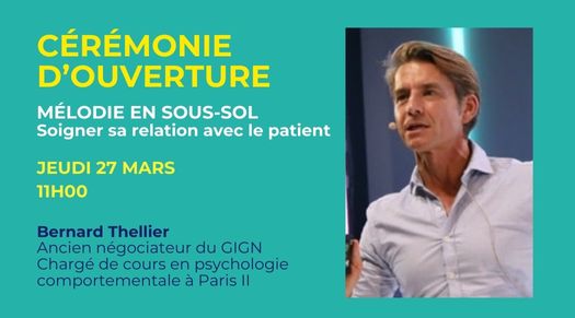 Affiche Keynote Cérémonie d'ouverture - Bernard Thellier